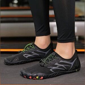 zitop Water Shoes for Men  or Women Shoes with Green Laces